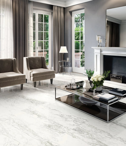 Pavimenti effetto marmo TRUMARMI - Ceramica Sant'Agostino