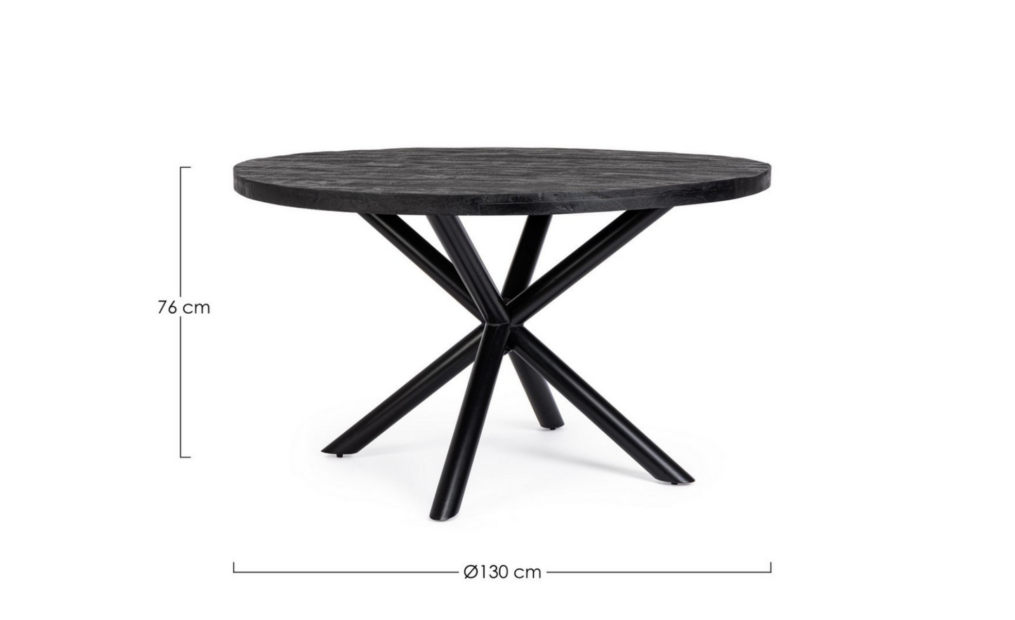 Tavolo HASTINGS D130 - Bizzotto