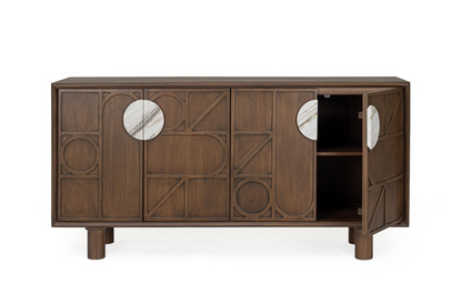 Credenza 4 ante HEMMING S/L - Bizzotto