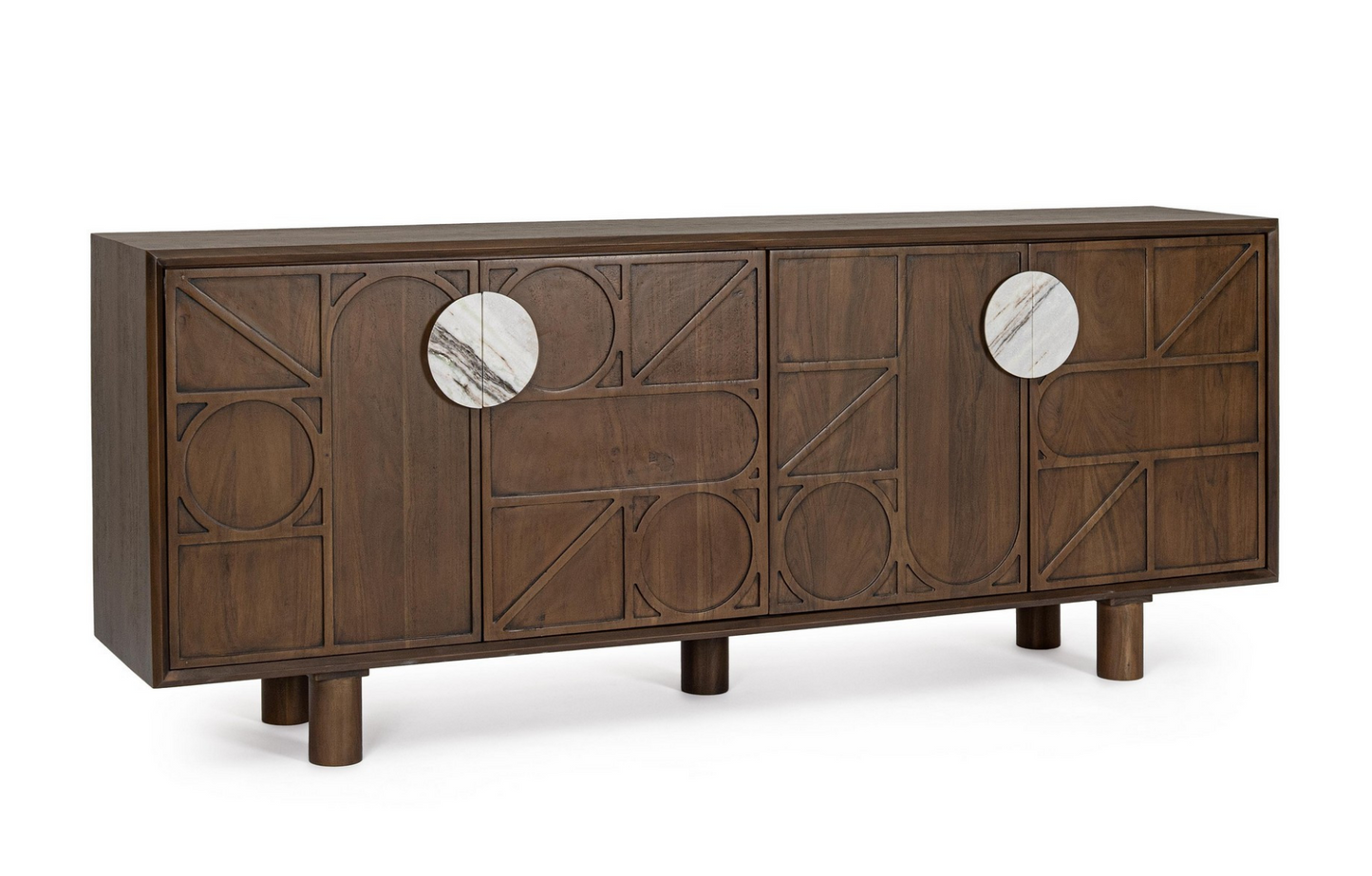 Credenza 4 ante HEMMING S/L - Bizzotto