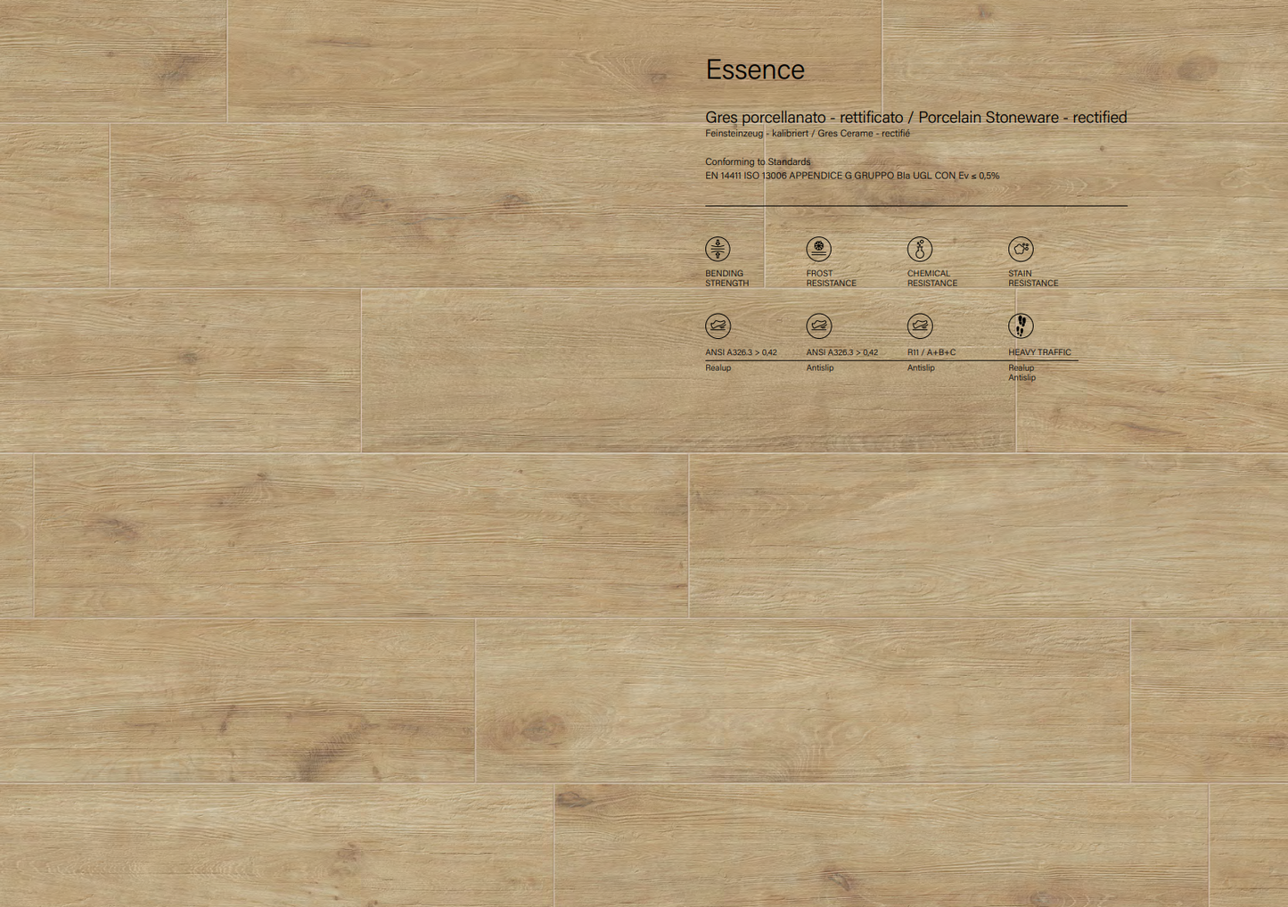 Pavimento ESSENCE 20x120 cm - Ceramica ITALGRANITI