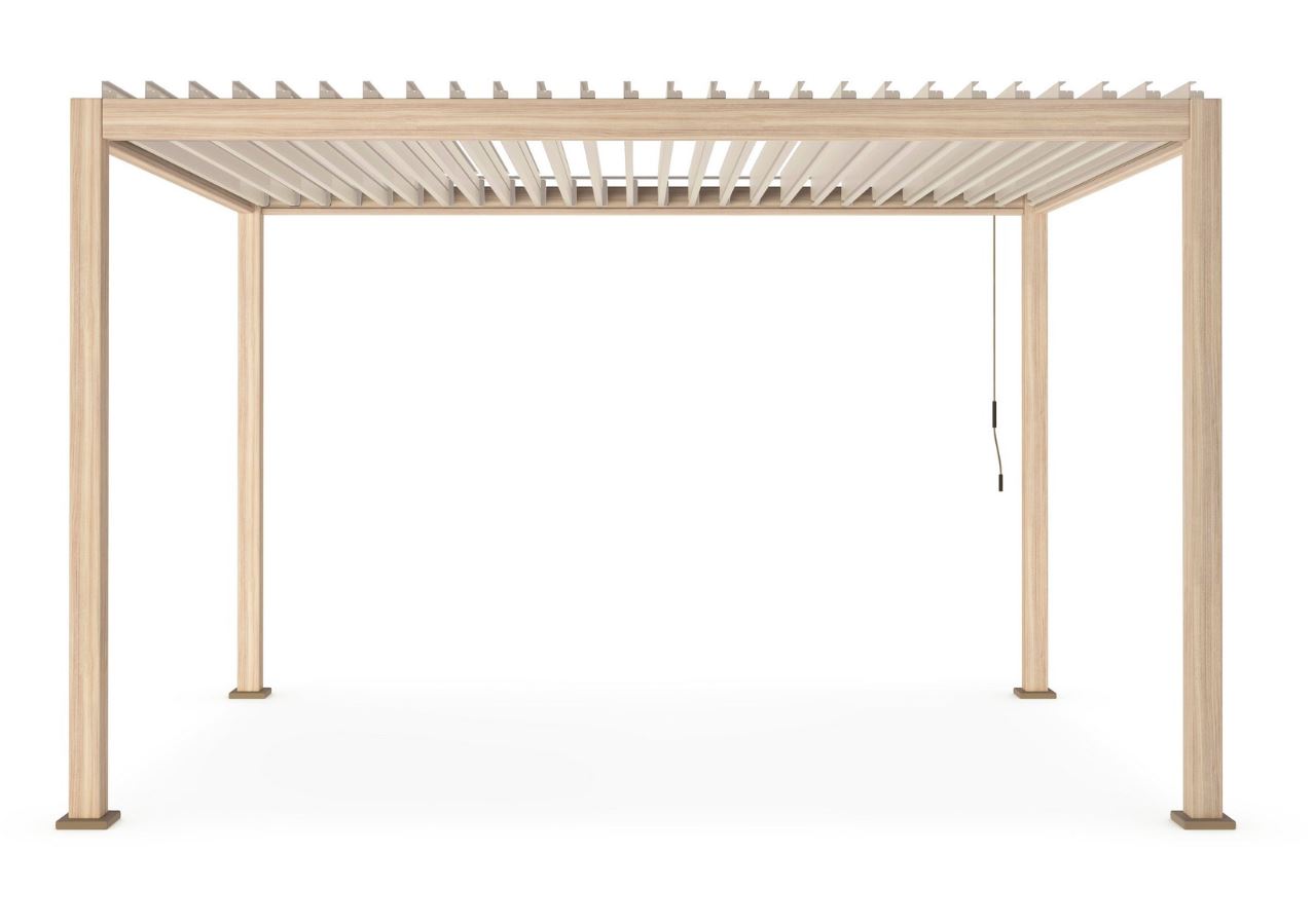 Pergola OCEAN 3X4 natural-seta - BIZZOTTO