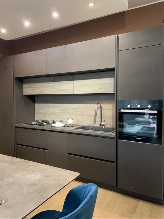 Cucina modello rebel UP DESIGN L355cm P60cm - AR-TRE