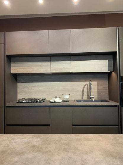 Cucina modello rebel UP DESIGN L355cm P60cm - AR-TRE