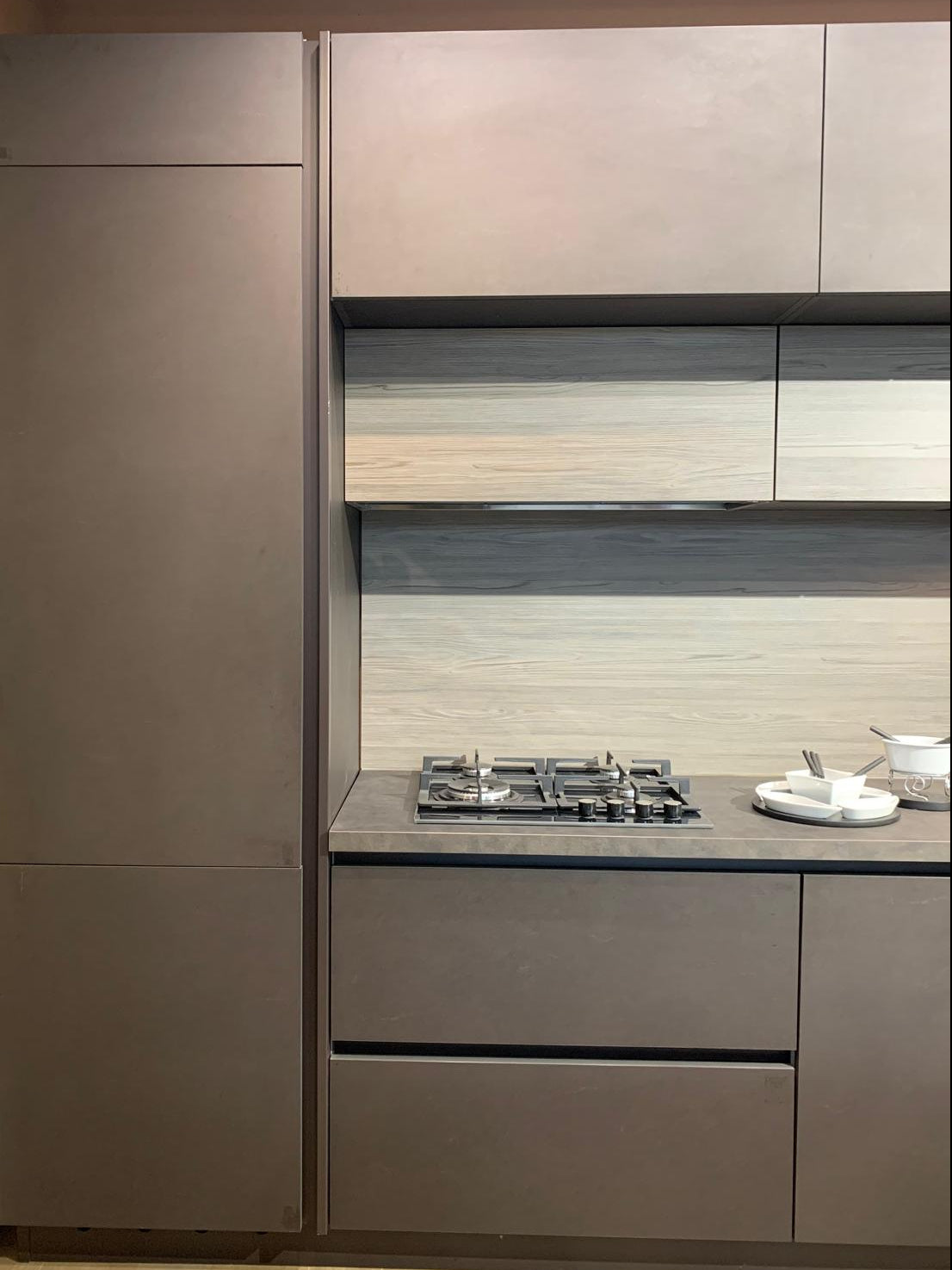 Cucina modello rebel UP DESIGN L355cm P60cm - AR-TRE