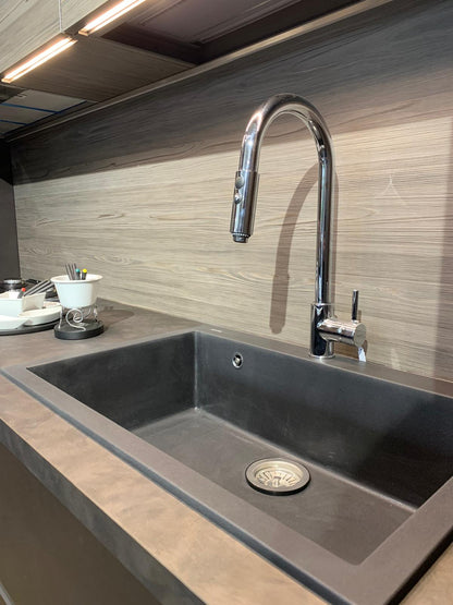 Cucina modello rebel UP DESIGN L355cm P60cm - AR-TRE