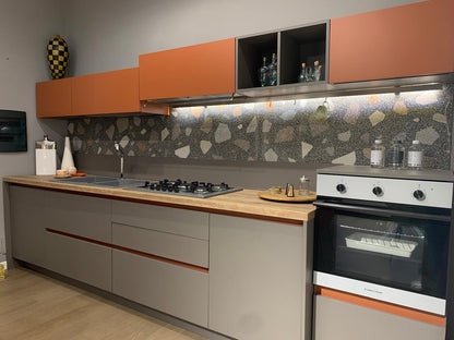Cucina modello SKY / UP DESIGN L360cm P70cm  - AR-TRE
