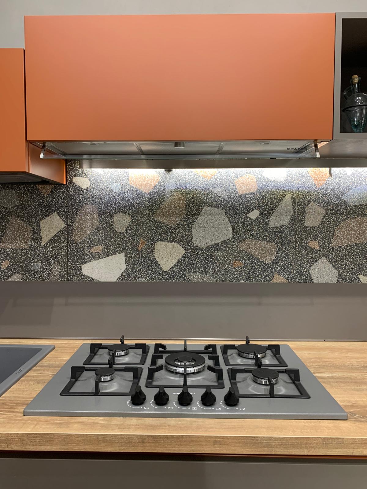 Cucina modello SKY / UP DESIGN L360cm P70cm  - AR-TRE