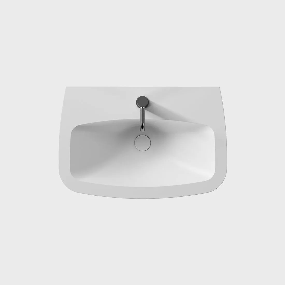 Lavabo WUNDER 60×45 monoforo/no foro - Ceramica ALICE