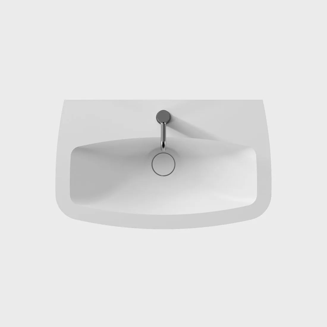 Lavabo WUNDER 75×45 monoforo/no foro - Ceramica ALICE
