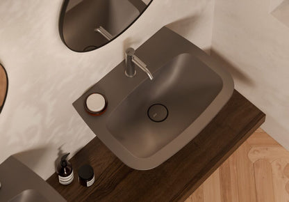 Lavabo WUNDER 60×45 monoforo/no foro - Ceramica ALICE