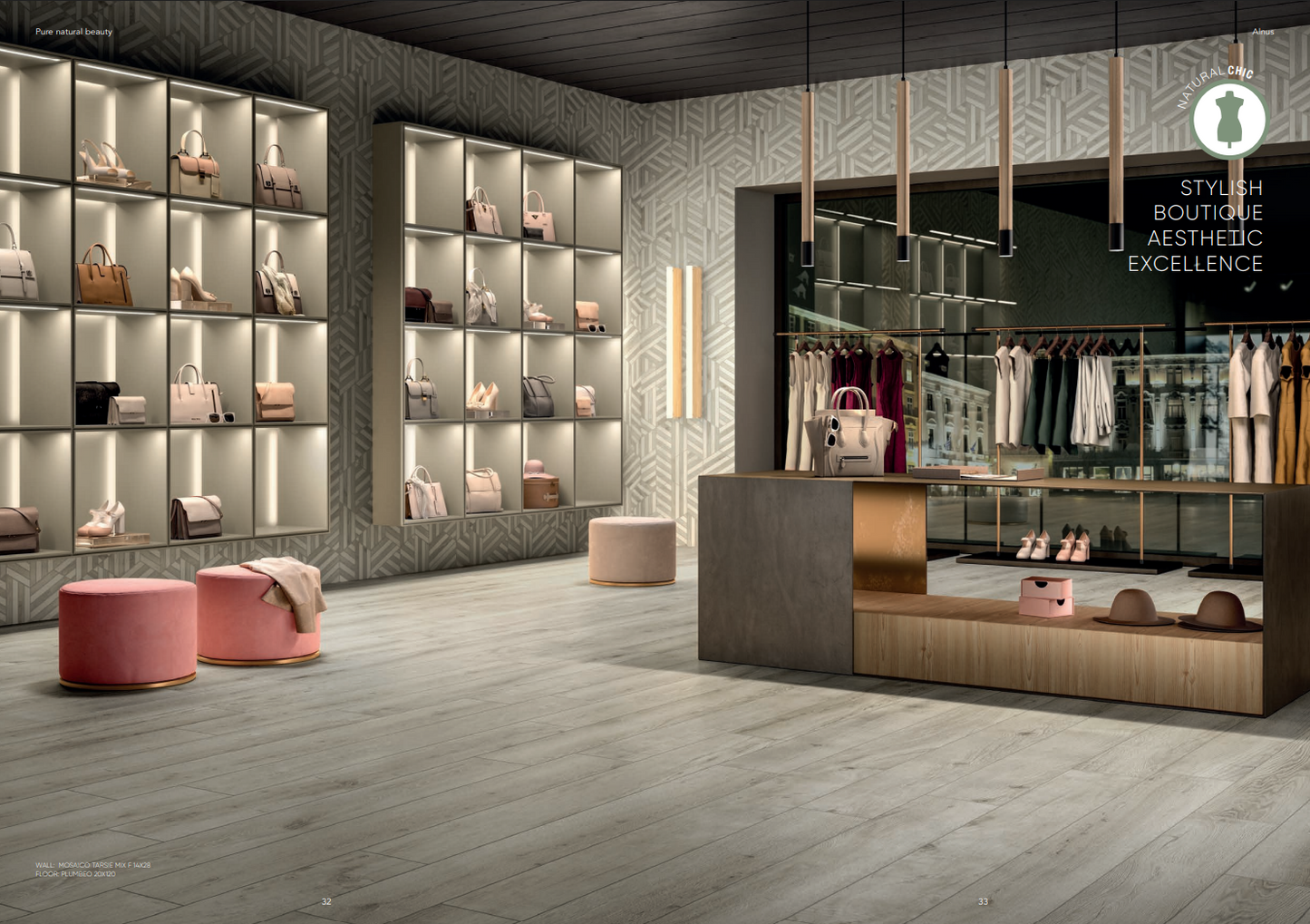 Pavimento ALNUS 20x120 cm - Ceramica ITALGRANITI