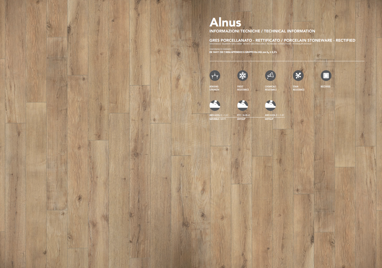 Pavimento ALNUS 20x120 cm - Ceramica ITALGRANITI