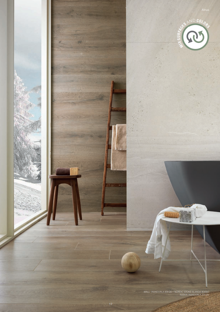 Pavimento ALNUS 20x120 cm - Ceramica ITALGRANITI