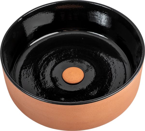 Lavabo in terracotta Index Red Bianco/Nero/Rosso/Verde - Cipì