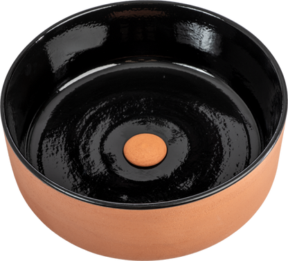 Lavabo in terracotta Index Red Bianco/Nero/Rosso/Verde - Cipì