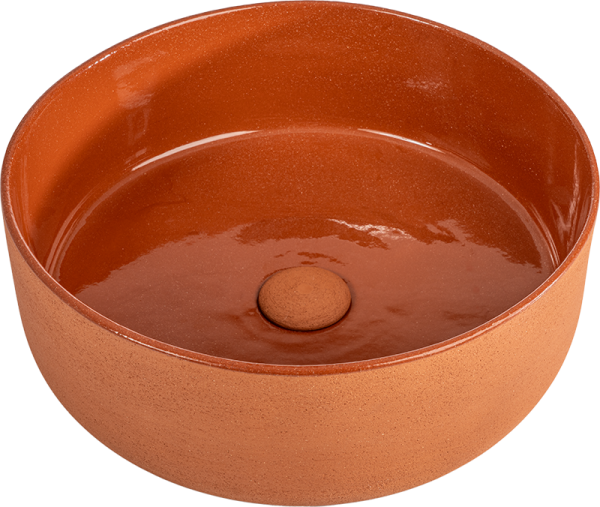Lavabo in terracotta Index Red Bianco/Nero/Rosso/Verde - Cipì
