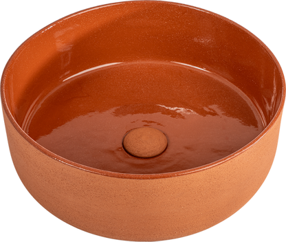 Lavabo in terracotta Index Red Bianco/Nero/Rosso/Verde - Cipì