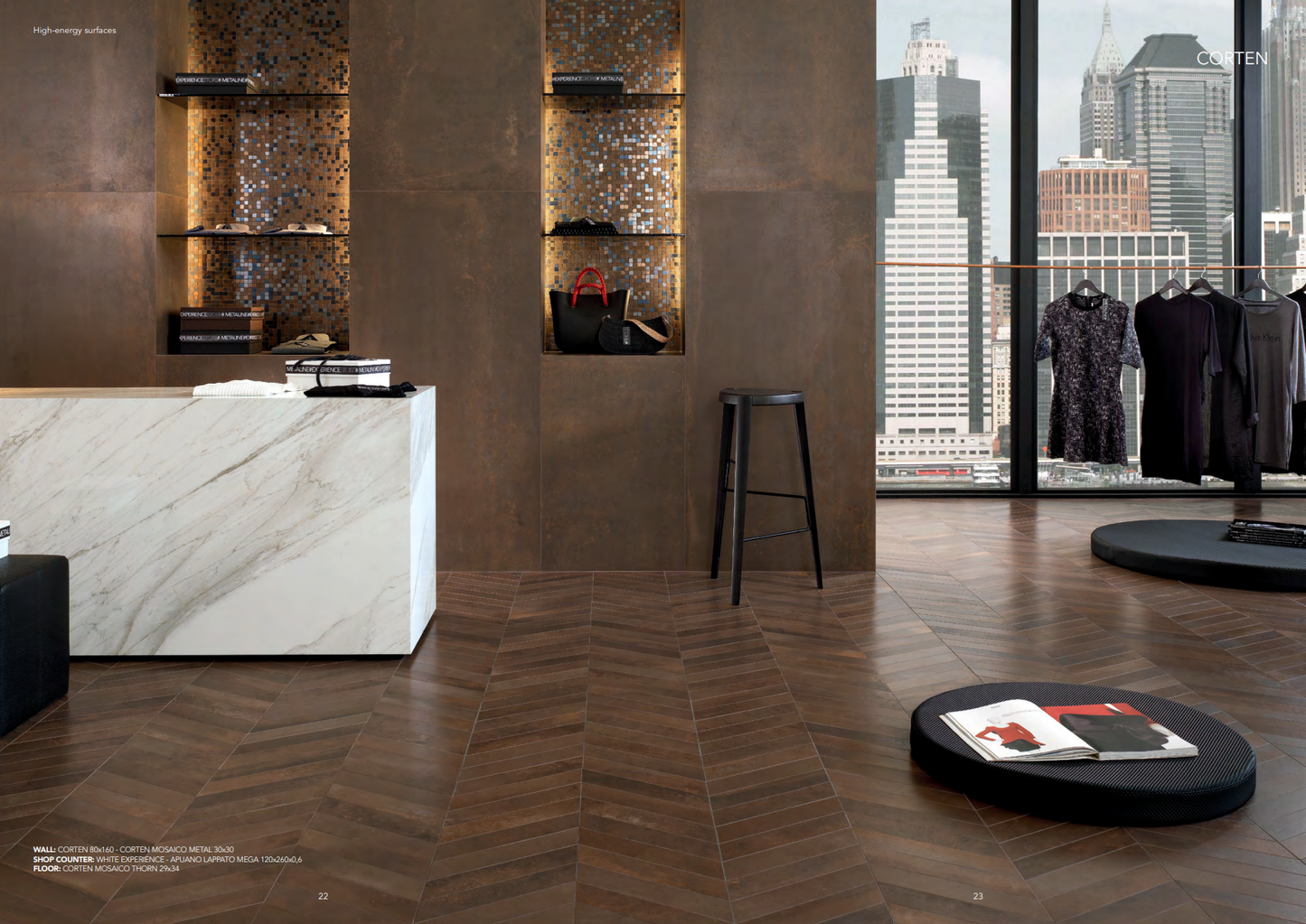 Pavimento METALINE - Ceramica ITALGRANITI