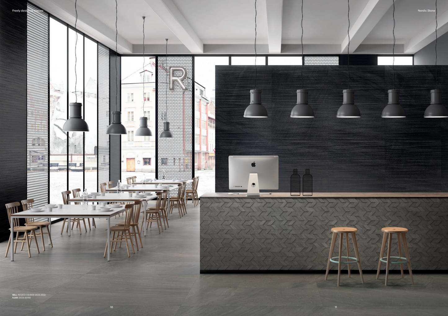 Pavimento NORDIC STONE - Ceramica ITALGRANITI