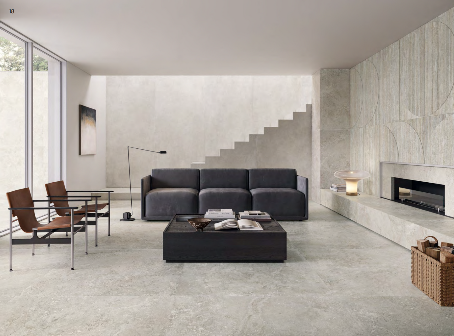 Pavimento Travertino - Ceramica ITALGRANITI