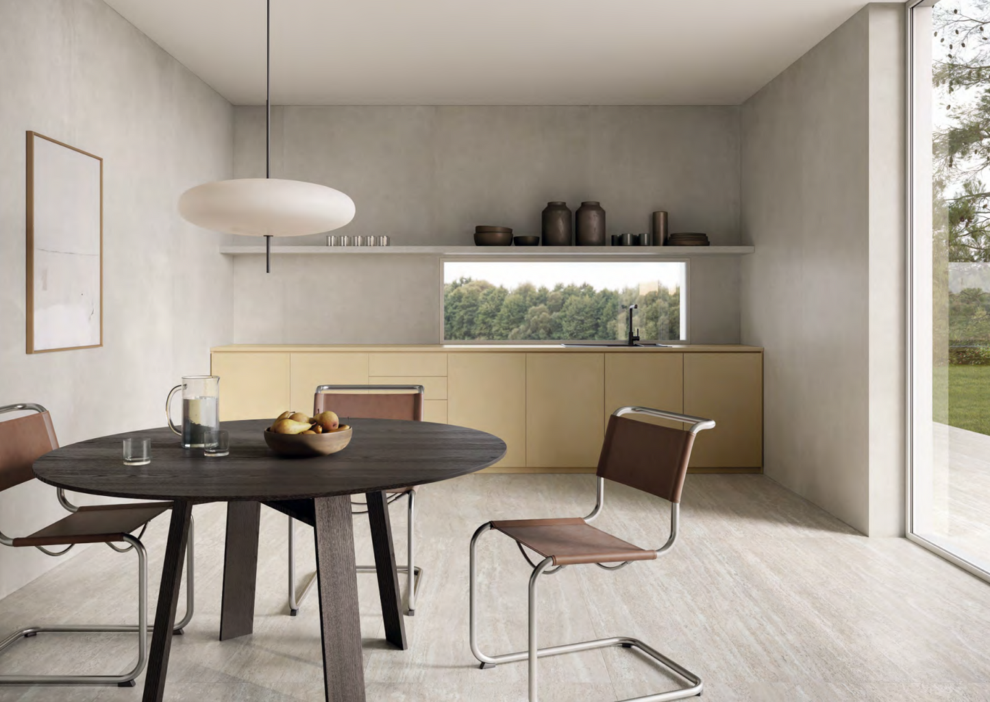 Pavimento Travertino - Ceramica ITALGRANITI